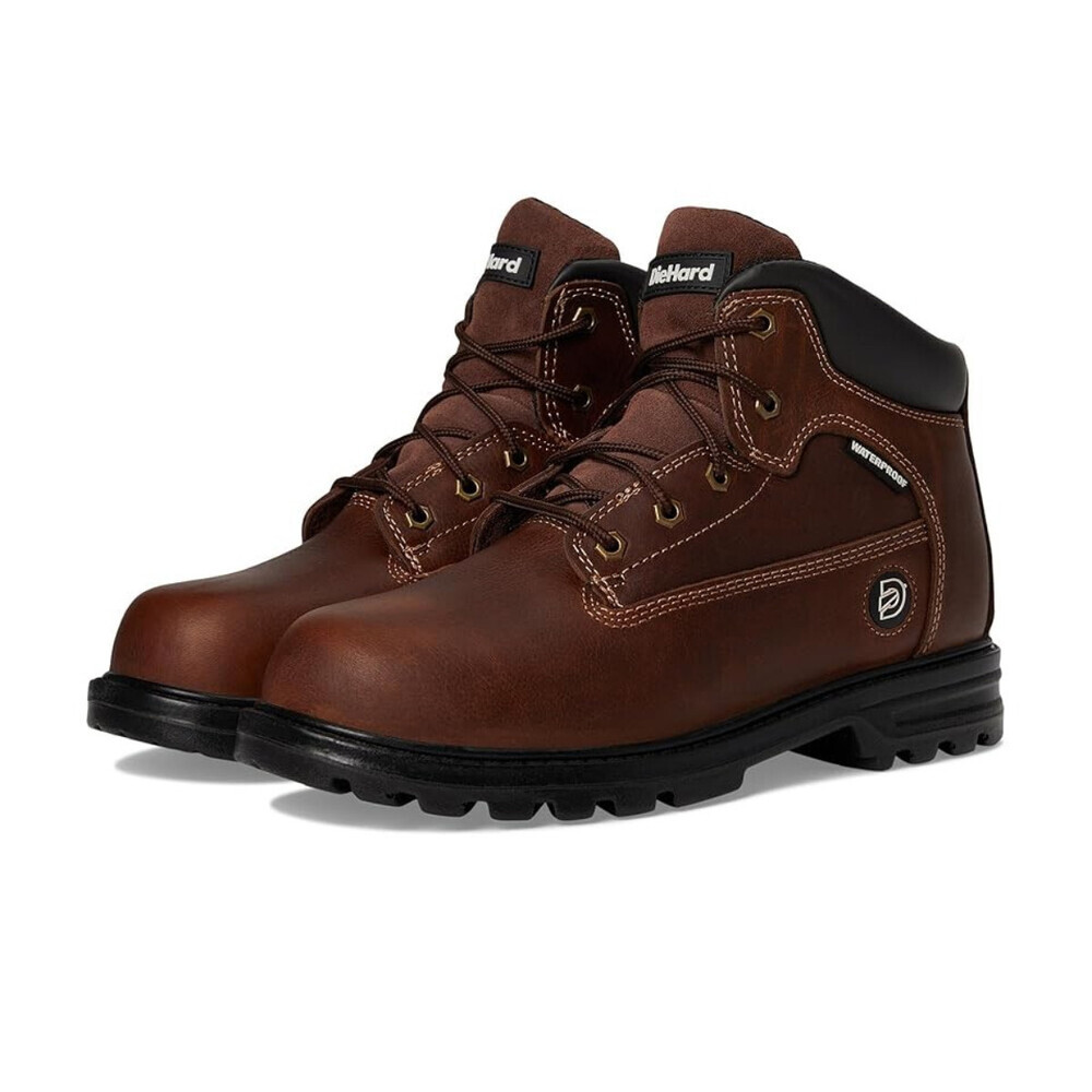 DieHard Charger DH60881 Mens 10EE Brown Leather Composite Toe Work Boots GAL1949